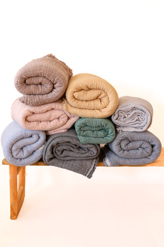 Muslin Throw & Blankets