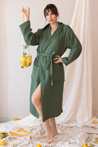 Muslin Bathrobe & Robes