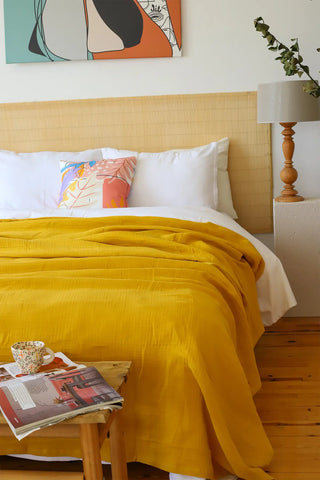 Muslin Throw & Blankets