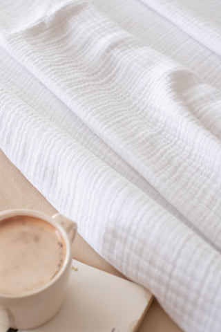 4 Layer Muslin Natural Cotton Bedspread