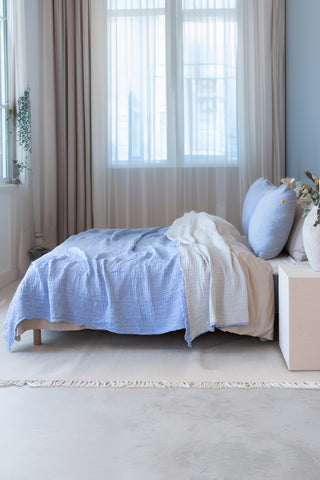 4 Layer Muslin Soft Cotton Bedspread