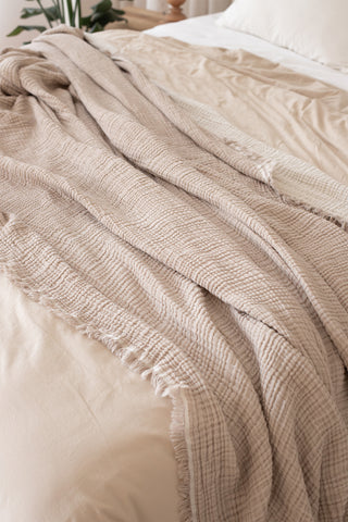 4 Layer Muslin Soft Cotton Bedspread