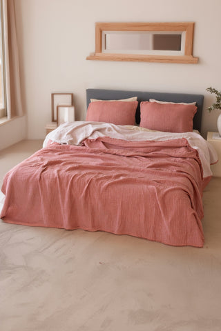 4 Layer Muslin Soft Cotton Bedspread