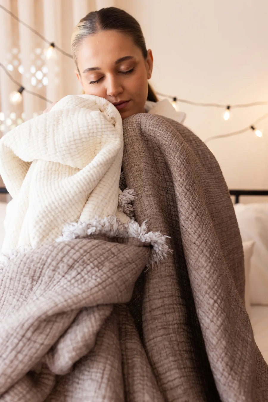 Handwoven 8-Layer Muslin Turkish Cotton Quilt - OEKO-TEX