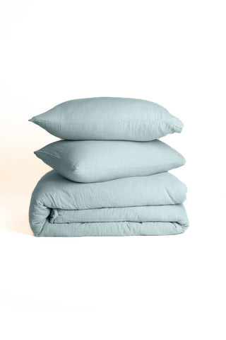 Soft Muslin Cotton Plain Color Duvet Cover