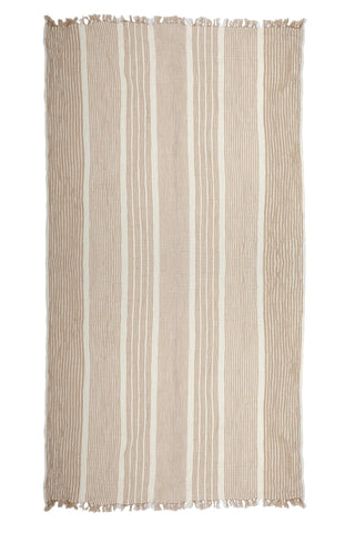 Turkish Cotton Striped Soft Peshtemal Towel