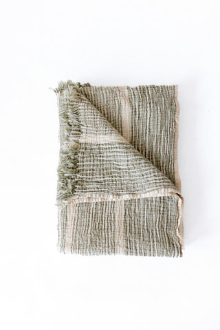 Turkish Cotton Striped Soft Peshtemal Towel