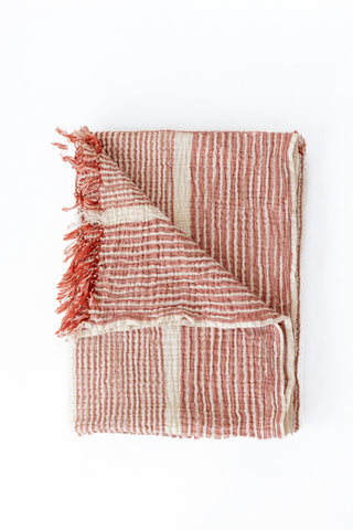 Turkish Cotton Striped Soft Peshtemal Towel