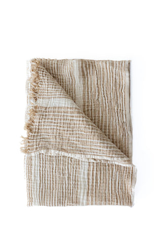 Turkish Cotton Striped Soft Peshtemal Towel