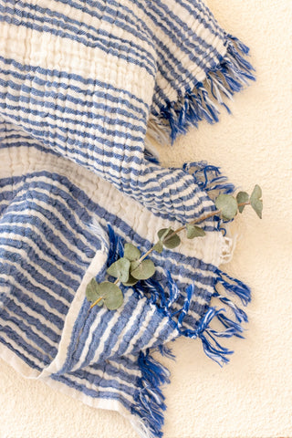 Turkish Cotton Striped Soft Peshtemal Towel