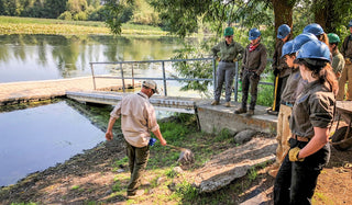 Wetland restoration crew at Wood River Wetland, Oregon (BLM, public domain, illustrative)