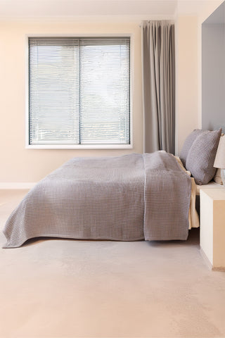 Waffle Weave Natural Cotton Soft Bedspread