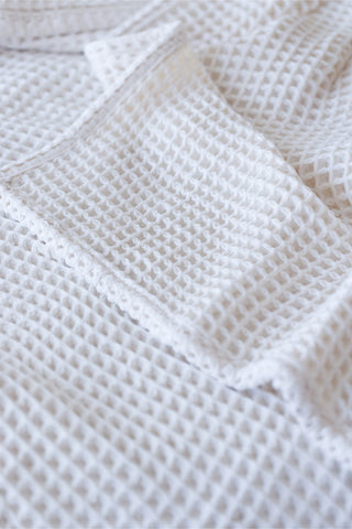 Waffle Weave Natural Cotton Soft Bedspread